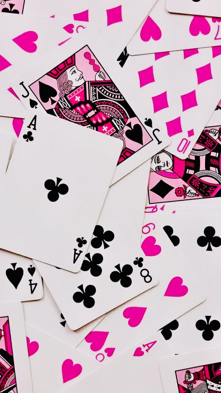 moodboard image displaying playing cards