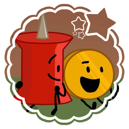 icon of coiny and pin from battle for dream island